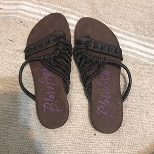 Brown sandals